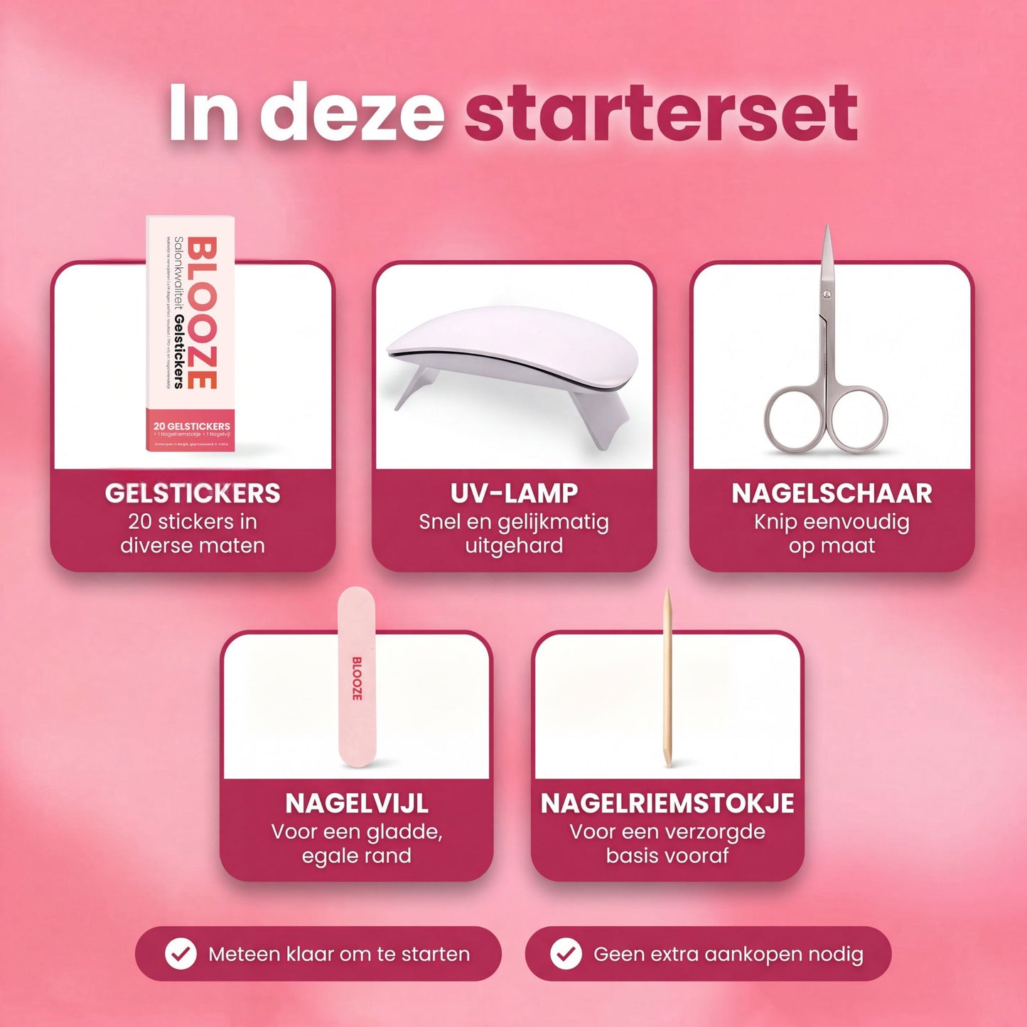 Gelstickers Starterset